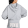 PINK Ivy Terry Shrunken Full-Zip Hoodie - Medium Heather Grey