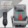 Vinsetto 6-point Vibration Massage Grey Office Chair 120cm