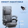 Homcom Executive High Back Dark Grey Silla de oficina 113cm