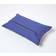Homescapes Crushed Cushion Cover Blue (50x30cm)