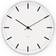 Arne Jacobsen City Hall White Wall Clock 21cm