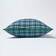 Homescapes Tartan Cushion Cover Blue (60x60cm)