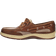 Sebago Clovehitch Waxed Leather Boat - Brown Cinnamon