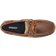 Sebago Clovehitch Waxed Leather Boat - Brown Cinnamon