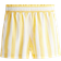 H&M Linen Blend Shorts - Yellow/Striped
