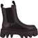 Buffalo Stiefelette Schwarz Blockabsatz für Damen