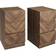 GFW Taranto Walnut Bedside Table 40x35cm