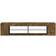 vidaXL Tv Cabinet With Led Lights 135x39x30 cm TV Bench 39x30cm