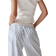 H&M Cotton Pyjama Bottoms - White/Blue