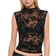 Abercrombie & Fitch Paloma Mesh Top - Black