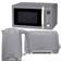 Geepas 1.7l Electric Kettle 2 Slice Bread Toaster & Microwave Kitchen Set, Grey