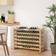 Homcom 6-Tier Natural Wine Rack 114x80cm