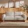 Dunelm Nook Boucle Natural Sofa 197cm 3 Seater