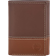 Timberland Leather Hunter Two Tone Trifold Wallet - Brown/Tan