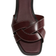 H&M Braided Sandals - Burgundy