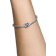 Pandora Sparkling Infinity Heart Clasp Snake Chain Bracelet - Silver/Transparent