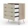 Core Products Augusta Beige Chest of Drawer 76.5x90.3cm