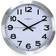 Howard Miller Spokane Brushed Aluminum Wall Clock 40cm