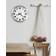 Howard Miller Spokane Brushed Aluminum Wall Clock 40cm