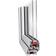 Crystal CRY237 uPVC French Door Interior Door Clear Glass (119x205.5cm)
