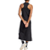 adidas Women's Essentials 3-Stripes Long Racerback Dress - Black/White