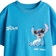 H&M Printed T-shirt - Blue/Lilo & Stitch ( 1117472106)