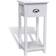vidaXL With 1 Drawer Bedside Table 30x30cm