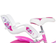 Dino Bikes Flappy 16" 27cm - White/Pink Kids Bike