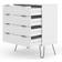 Core Products Augusta 4 White Chest of Drawer 76.5x90.3cm