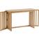 SECONIQUE Richmond Oak Varnish Dining Table 80x119.9cm