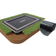 North Trampoline North In Ground Sikkerhedsnet Firkantet Trampolin 4,6 m x 3,1 m + Ukrudtsmembran