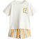 H&M 2-Delt Sæt Med T-Shirt Og Shorts - Hvid