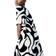 H&M Viscose Tunic Dress - Cream/Black Patterned