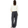 H&M Linen Blend Drawstring Pants - Dark Gray