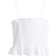 H&M Smocked Strappy Top - White
