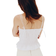 H&M Smocked Strappy Top - White