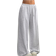 Shein EZwear Women's Summer Simple Front Tie Loose Sweatpants, Casual Daily Wear