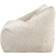 Bean Bag Bazaar Icon Corduroy Refillable Beige Bean Bag