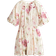 H&M Dress with Balloon Hem - Cream/Pink Floral
