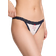 PINK Cotton Lace Trim Bikini Panty - Winter White Americas Sweetheart