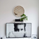 Nextime Bella Mirror Wood Väggklocka 50cm