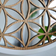 Nextime Bella Mirror Wood Väggklocka 50cm