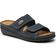 Tamaris Leather Mule - Navy