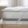 Snuggledown Luxurious Hotel Temperature Topper Single Mattress Cover White (150x200cm)
