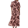 H&M Long Cotton Dress - Pink/Paisley Patterned