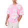 boohooMAN Oversized Line Drawing Knitted T-shirt - Pink