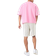 boohooMAN Oversized Line Drawing Knitted T-shirt - Pink