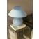 Globen Lighting Iris Dove Blue Bordslampa 39cm