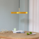 Umage Asteria Medium Saffron Yellow Pendellampa ∅ 43cm