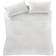 Catherine Lansfield Seersucker Duvet Cover White (200x200cm)